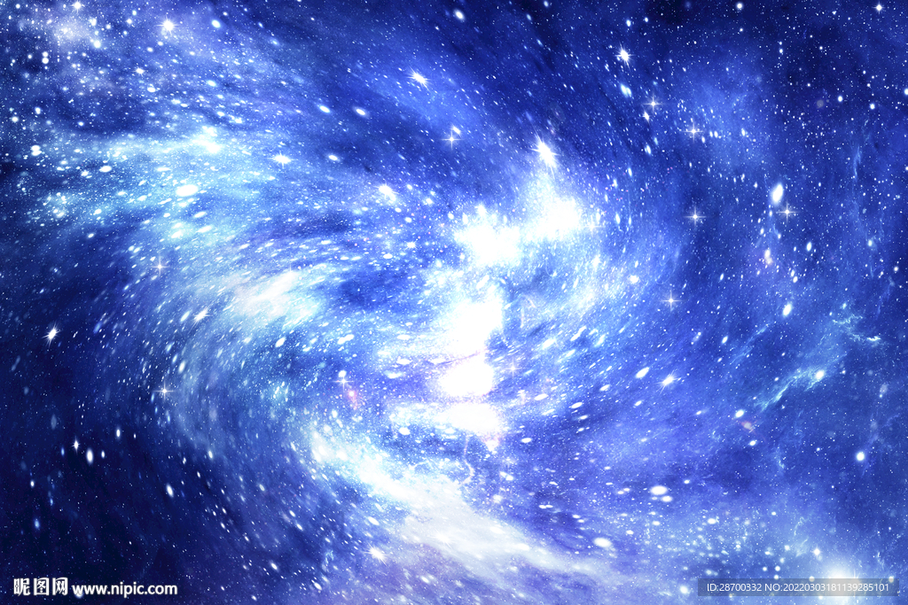 蓝色星空