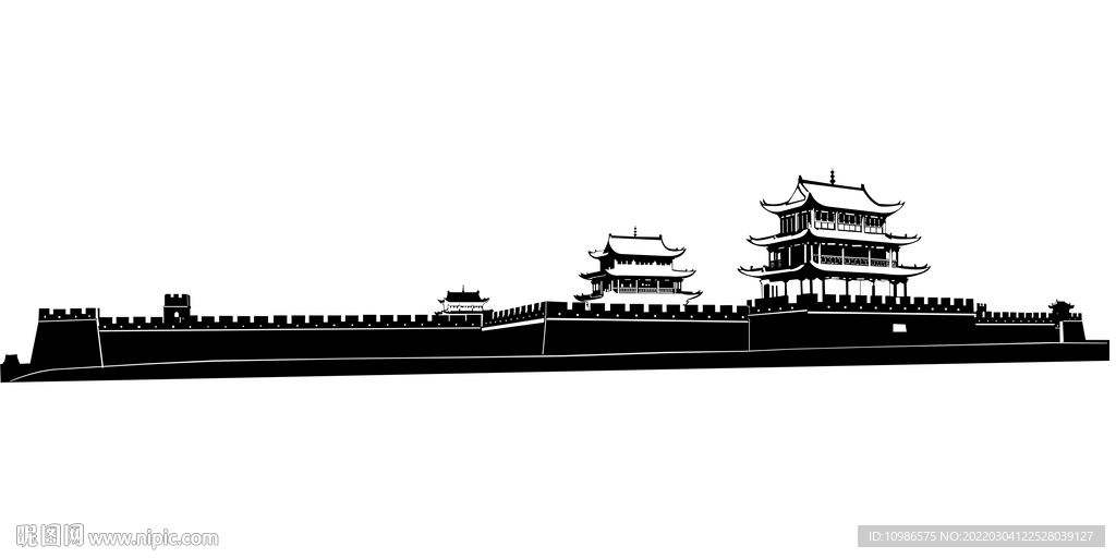 城楼剪影