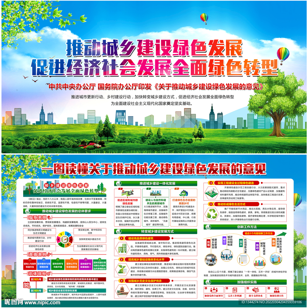 关于推动城乡建设绿色发展的意见