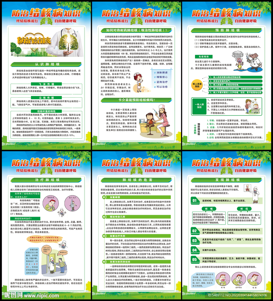 结核病防治展板