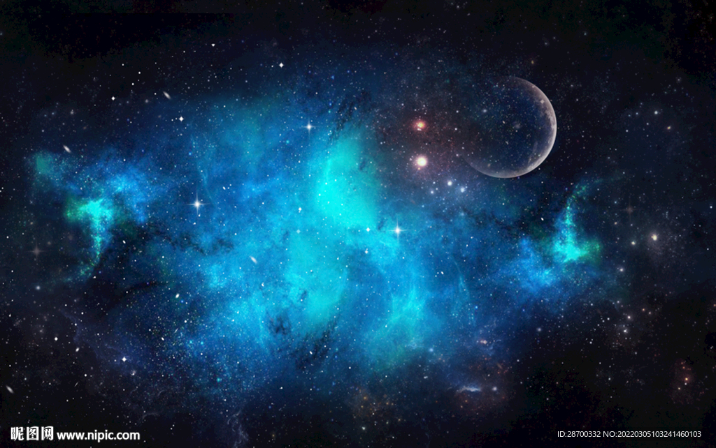 蓝色星空