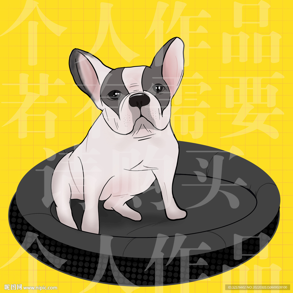 呆呆小法斗