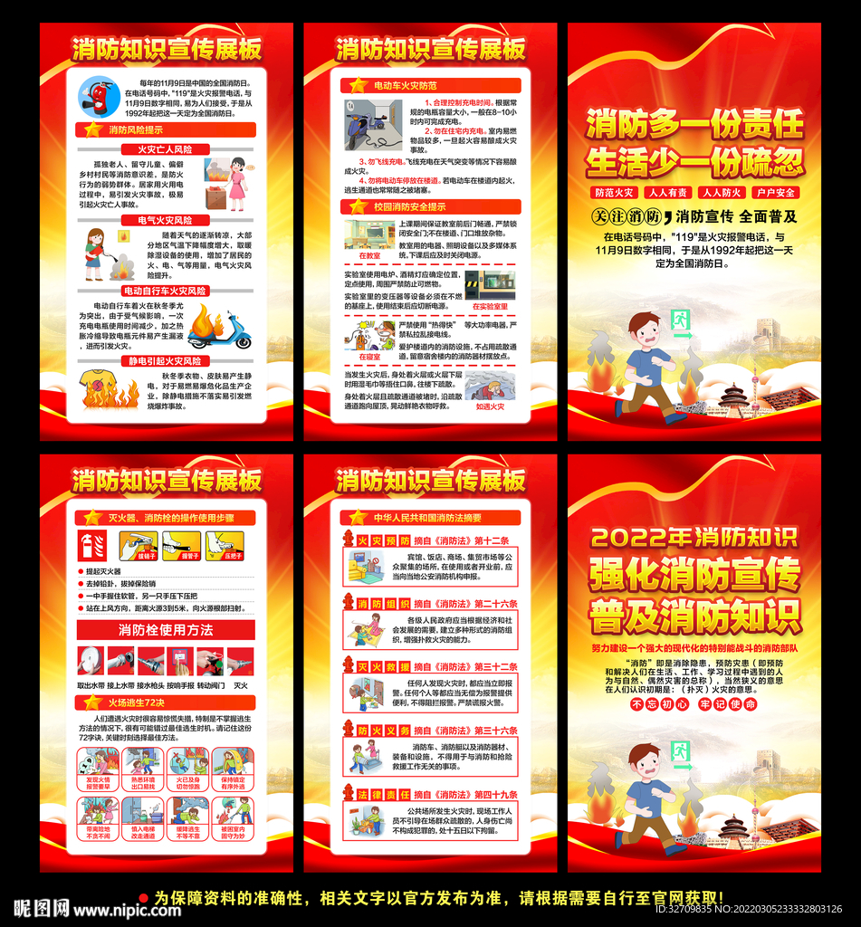 消防展板