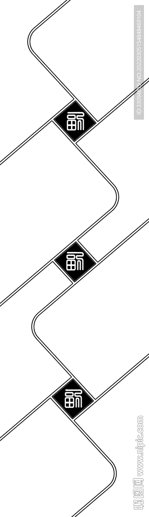 高清分层透明底平开门打印图