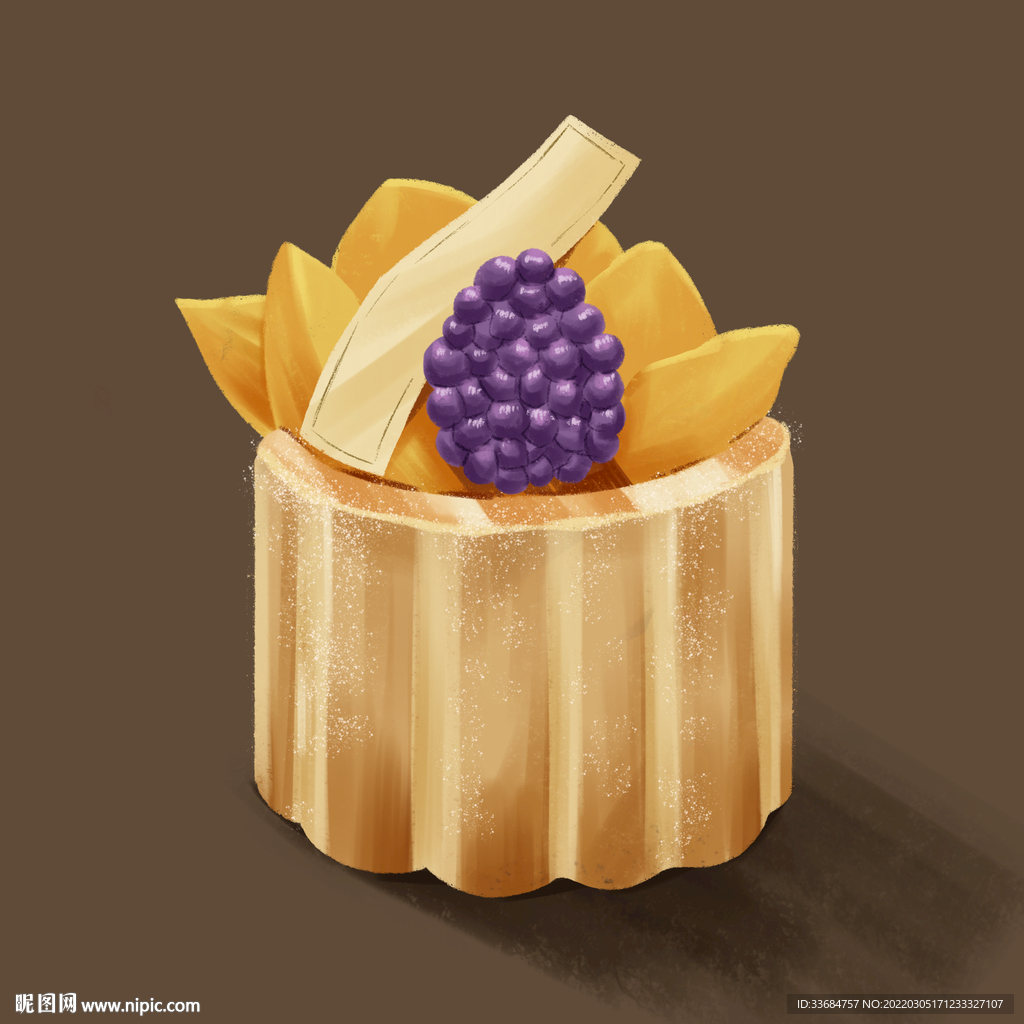 甜品 蛋糕 水果