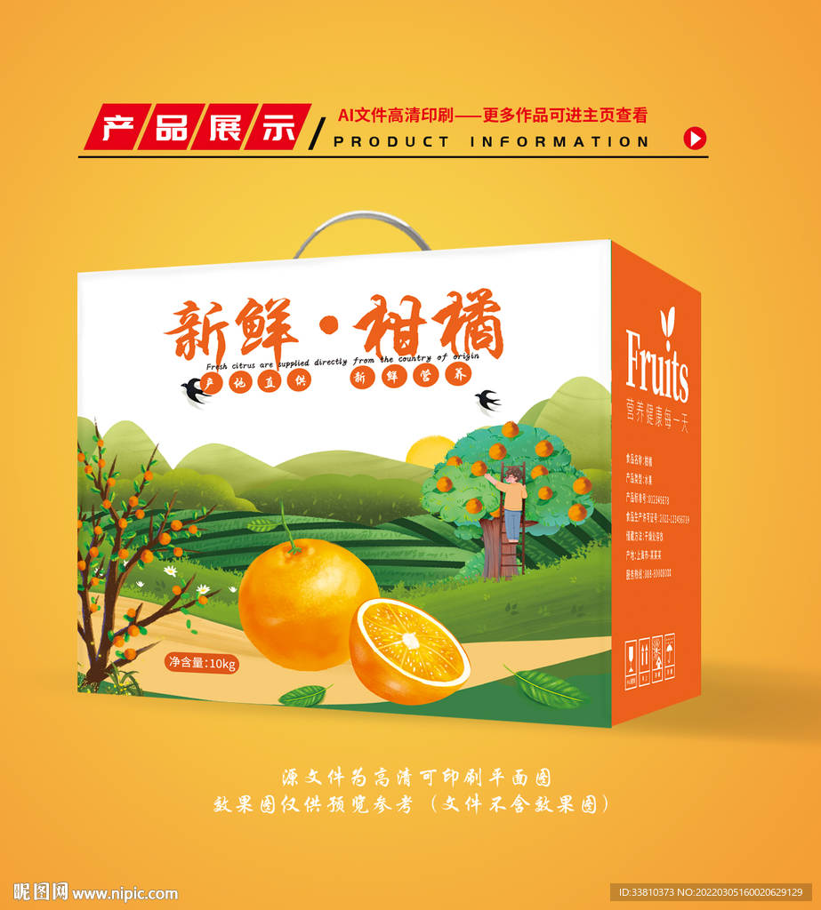 橘子包装 橘子礼盒