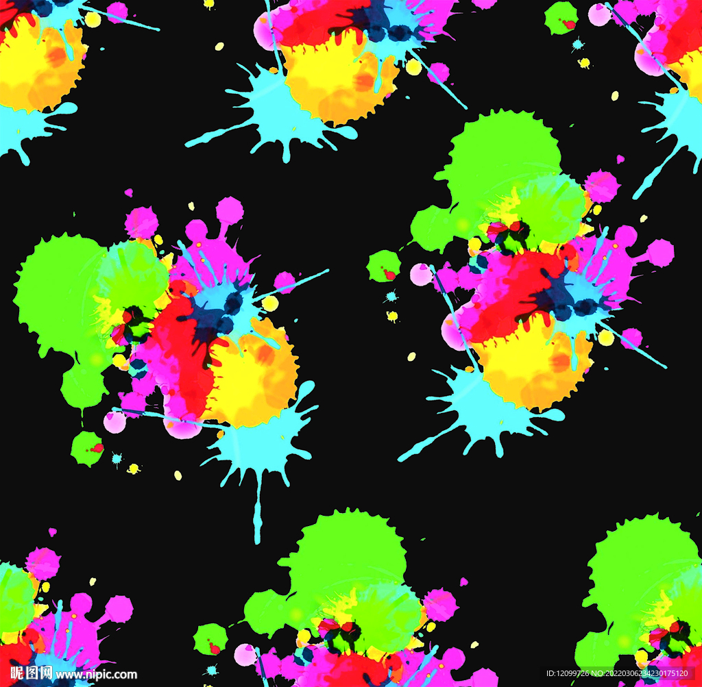 大牌数码印花扎染