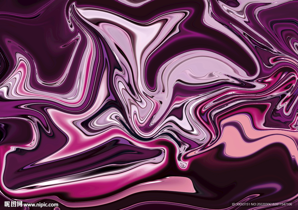 紫色水纹抽象肌理