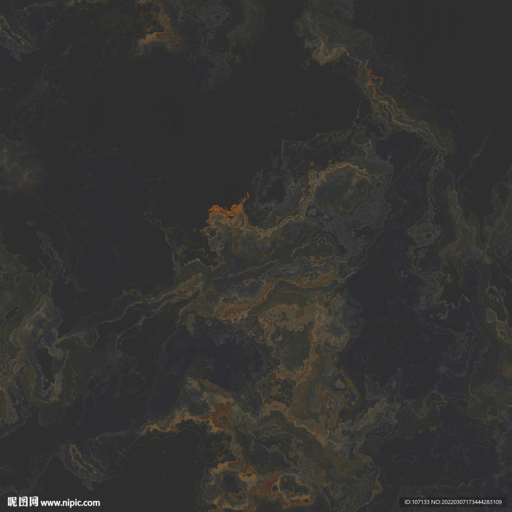 高清大理石 黑色石纹 