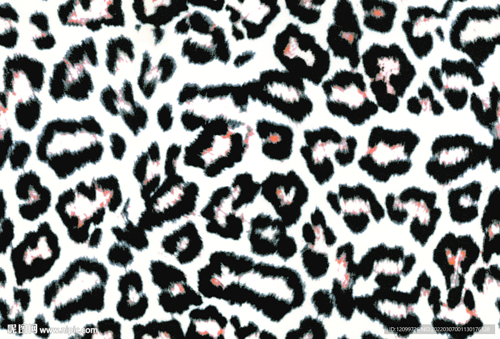 数码印花迷彩豹纹