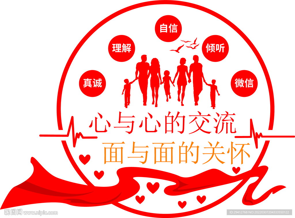 心理咨询文化墙
