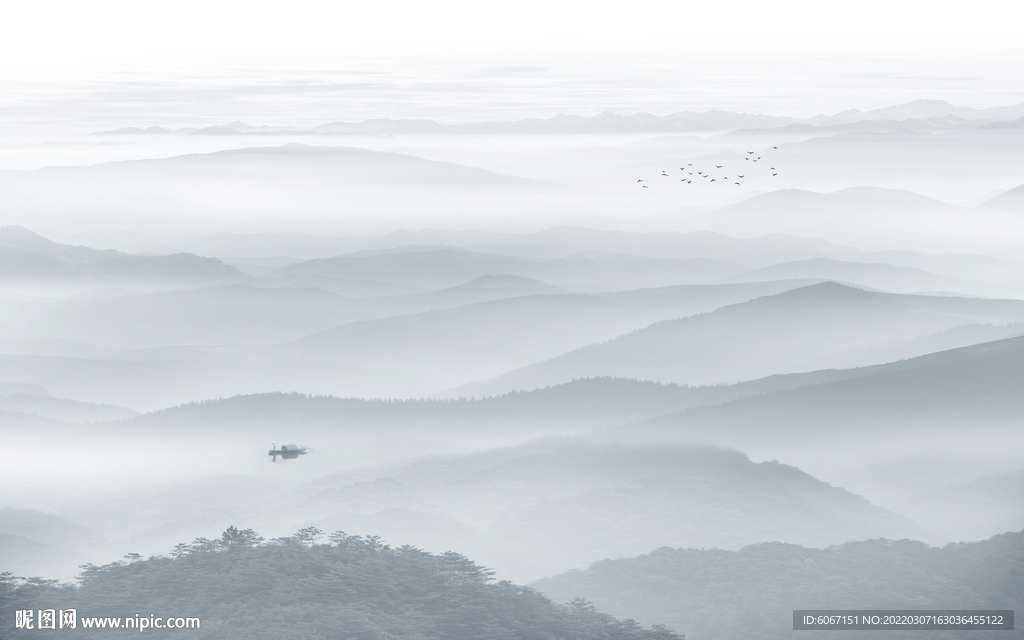 群山 远山