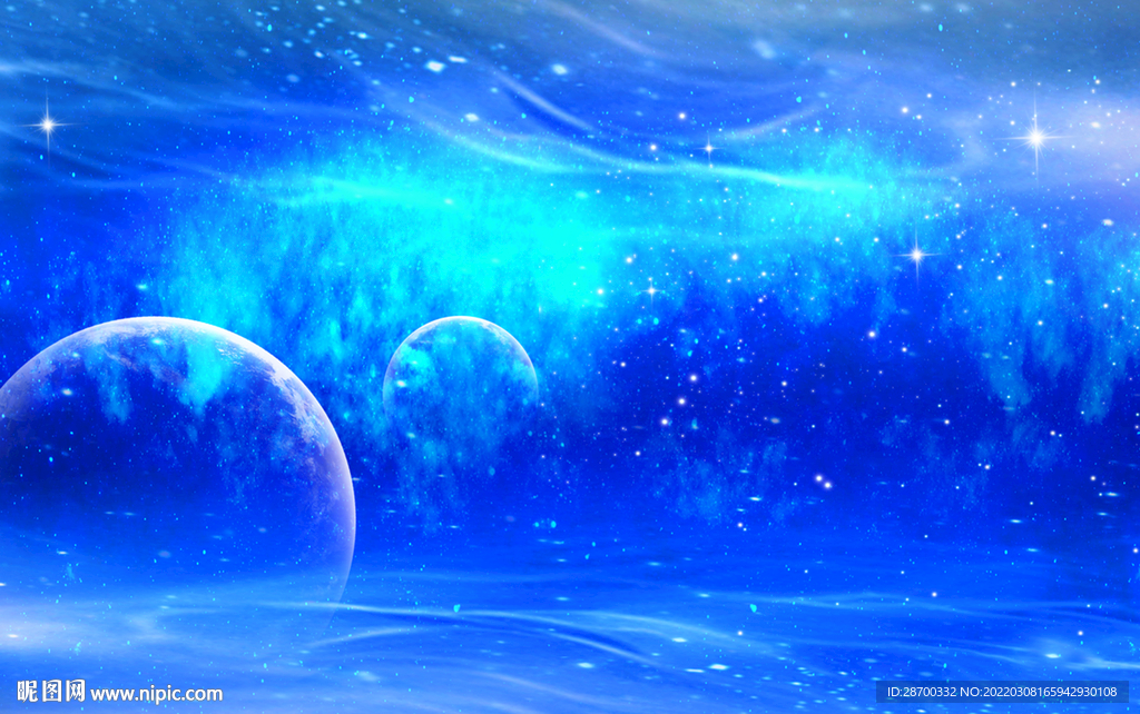 蓝色星空