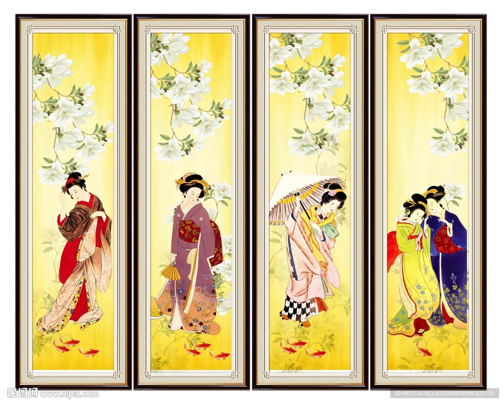 古代仕女图