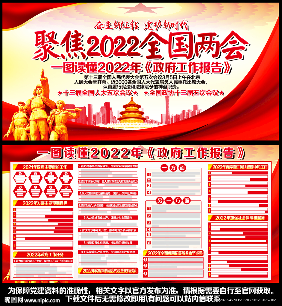 2022年两会宣传栏
