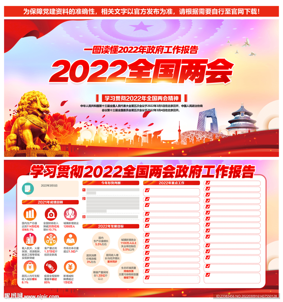 2022年全国两会政府工作报告