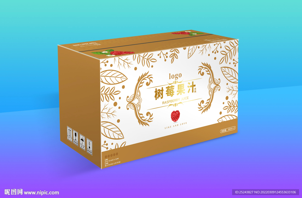 树莓饮料箱