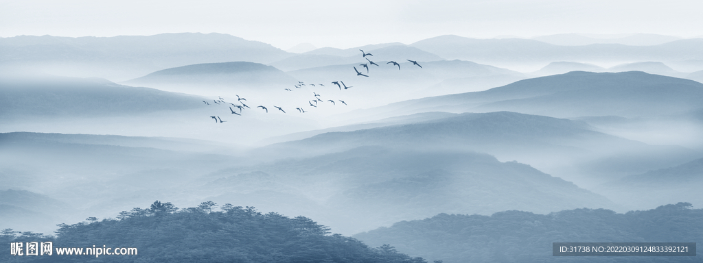水墨山水