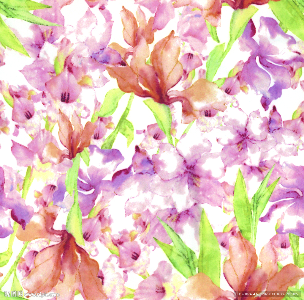 手绘花