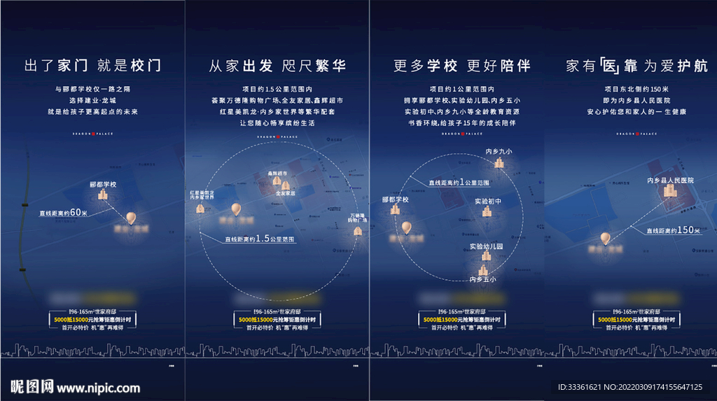 地产配套海报