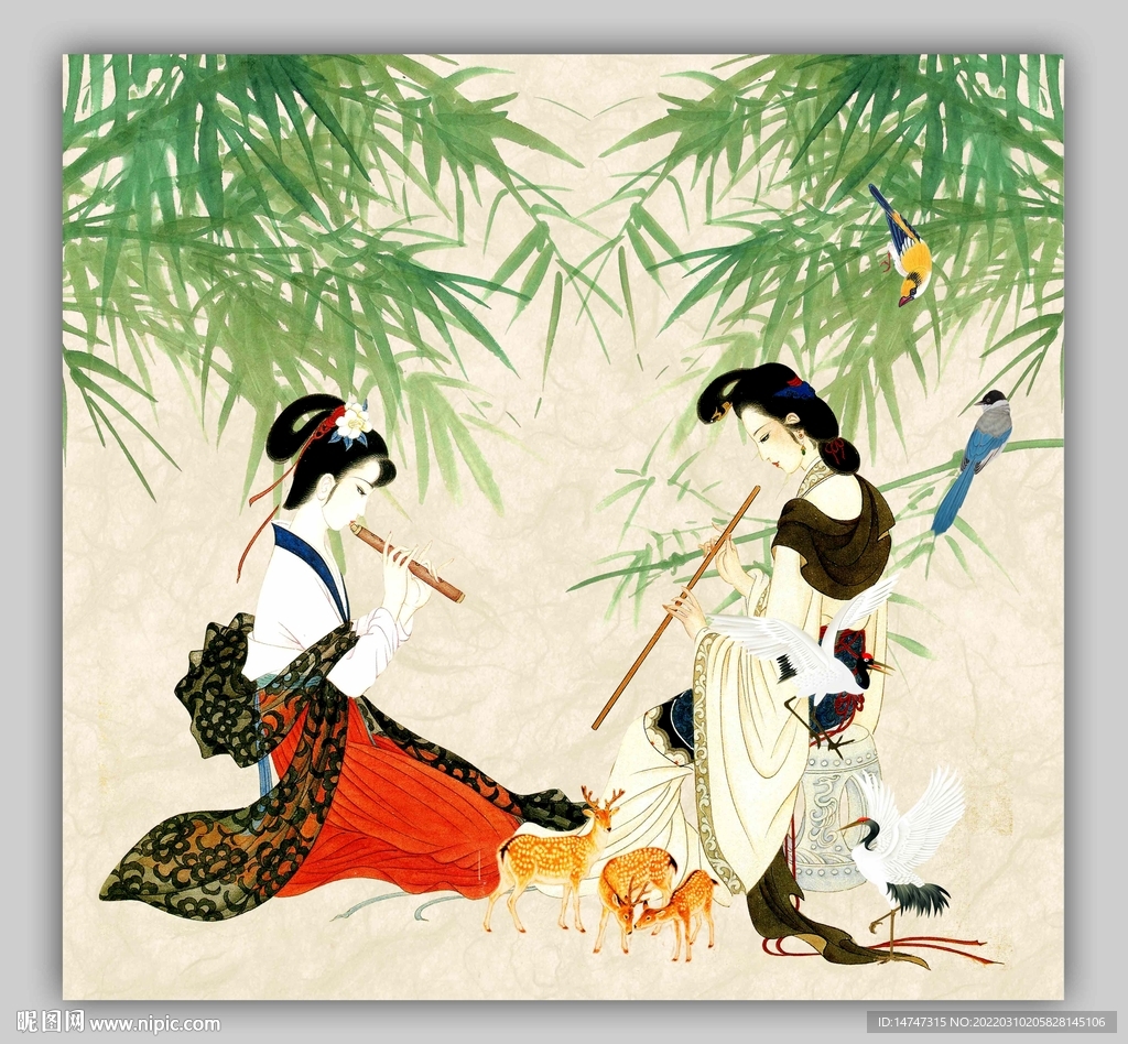 仕女图