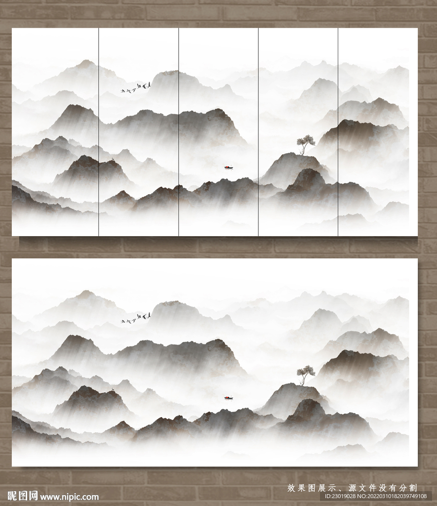 水墨画软膜天花