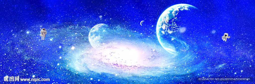 科幻太空宇航员