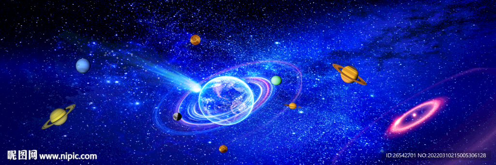 太空舱宇宙星球宇航员