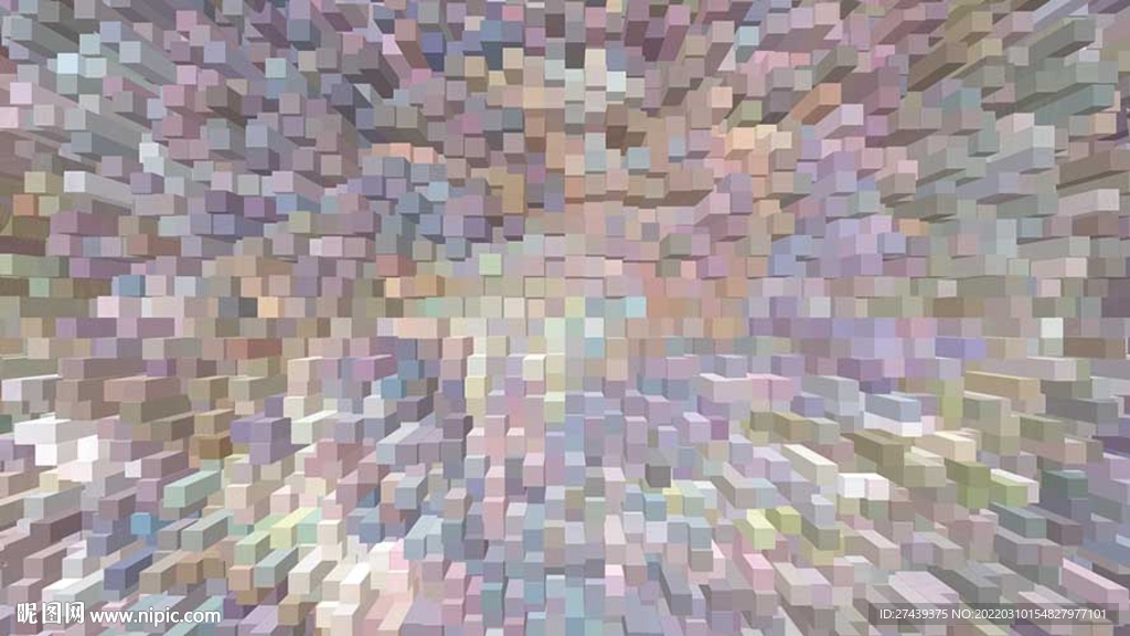 蓝紫色系立体背景