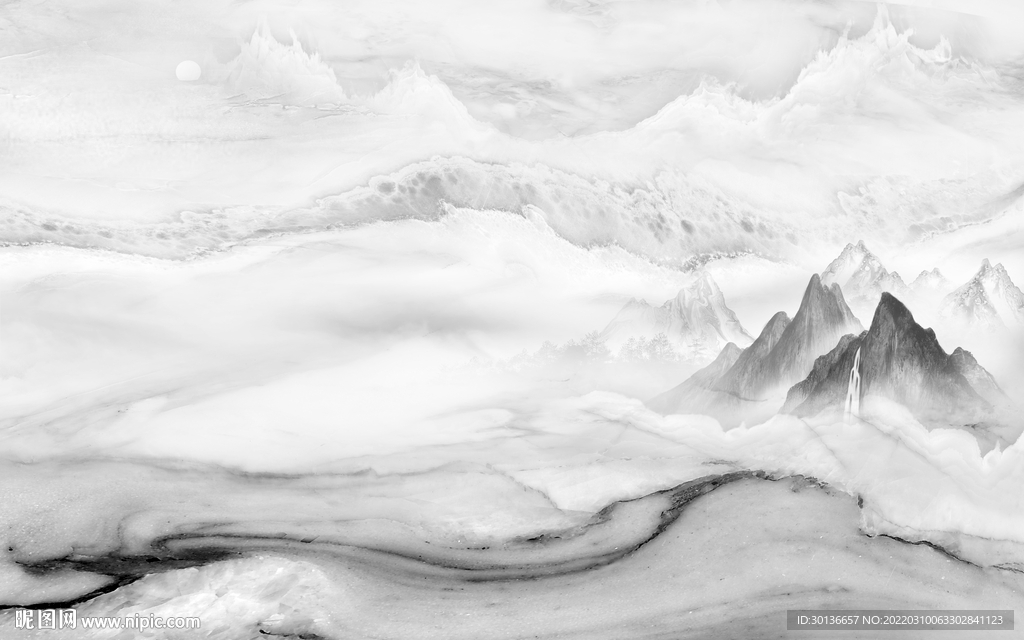 爆款新背景墙画 tif分层