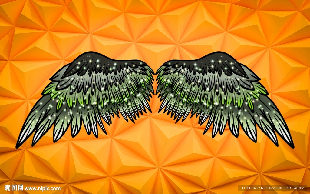 rgb78元(cny)×关 键 词:翅膀背景墙 梦想的翅膀 天使之翼 大