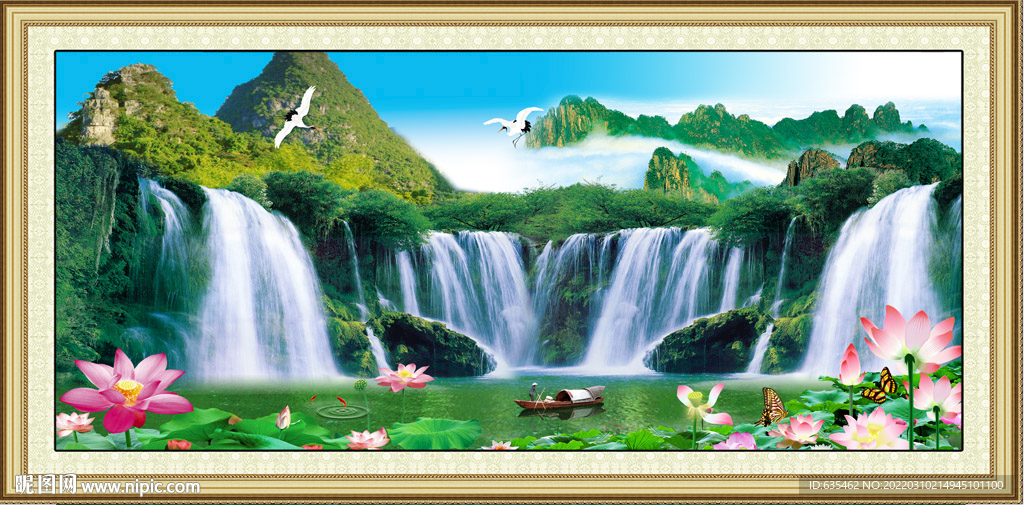 山水装饰画