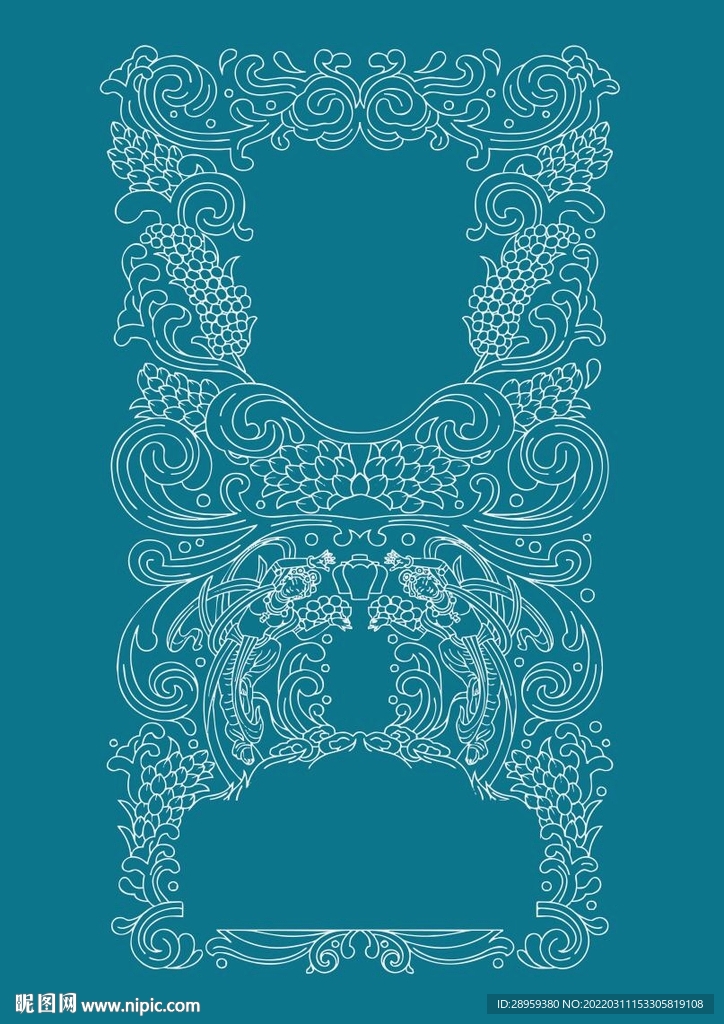白酒底纹敦煌元素
