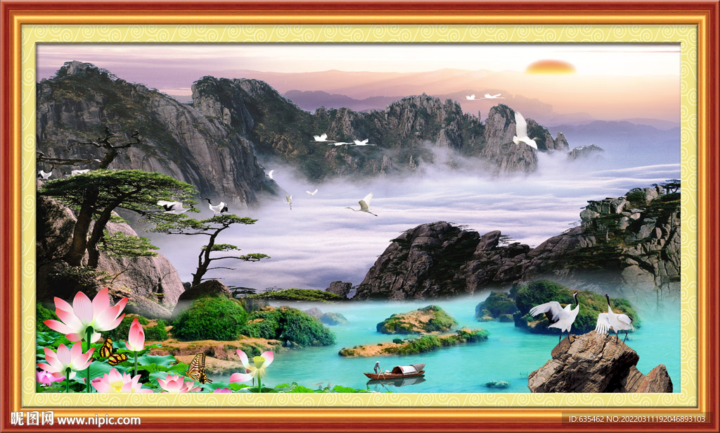 山水装饰画