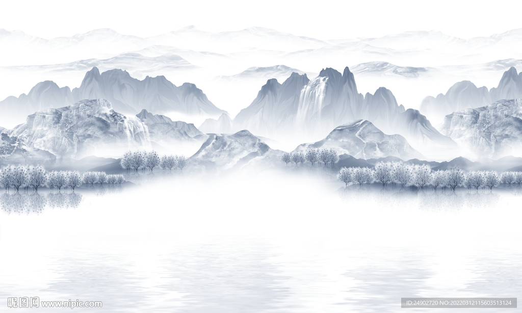 连纹石纹岩板高温大板山水背景墙