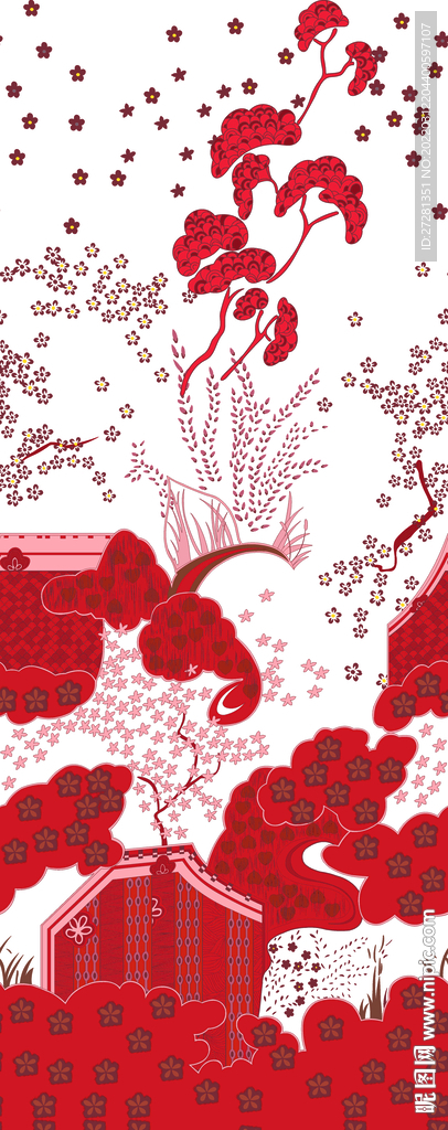 数码印花女装
