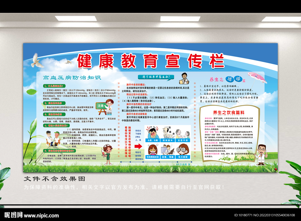 健康教育宣传栏