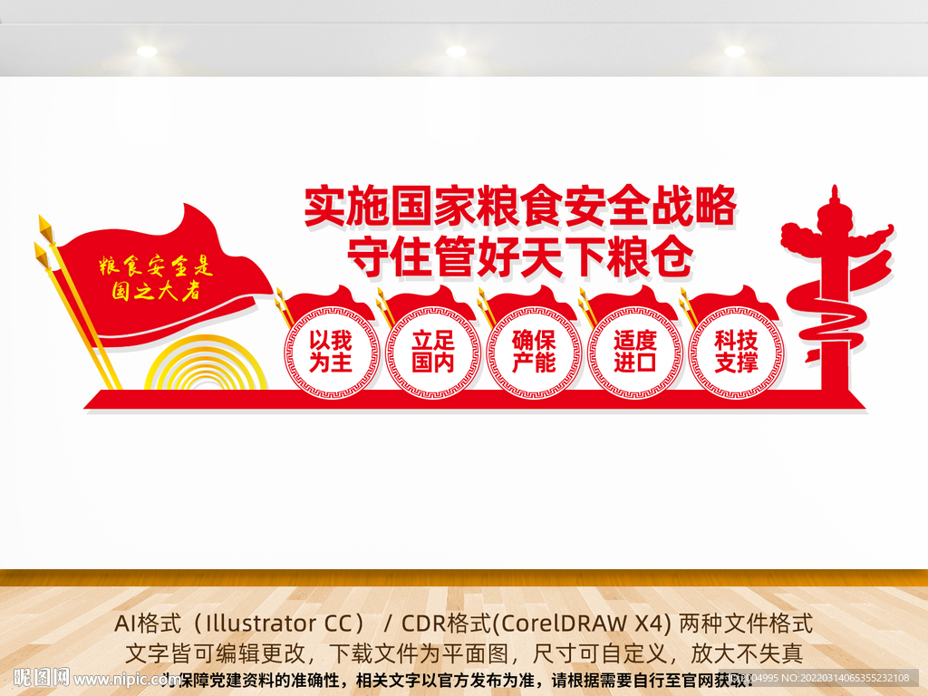 国家粮食安全文化墙
