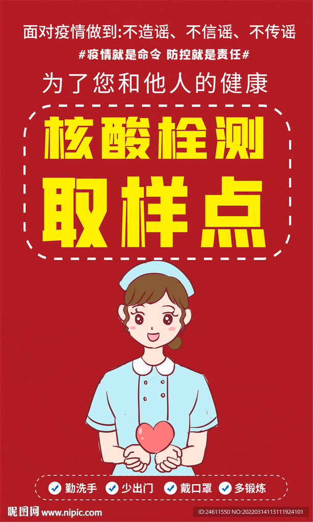 核酸检测挂图