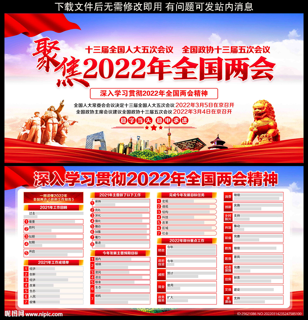 2022年聚焦全国两会