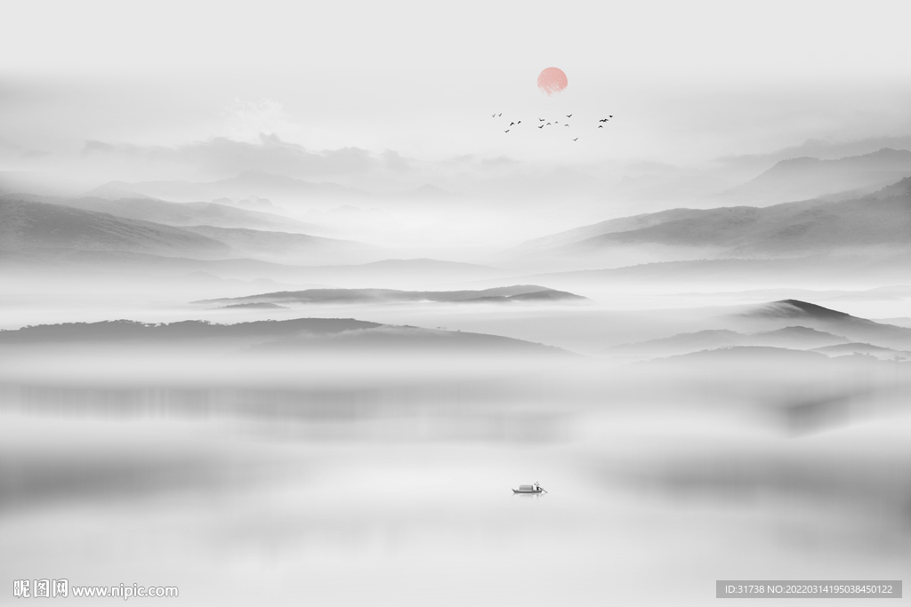 山水画 