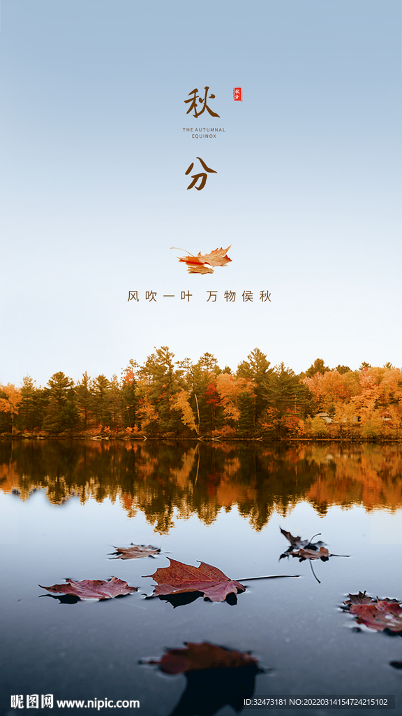 秋分 节气海报
