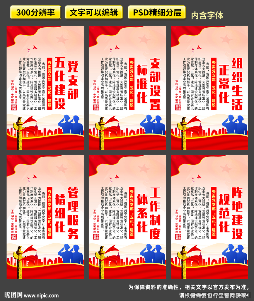 党支部五化建设