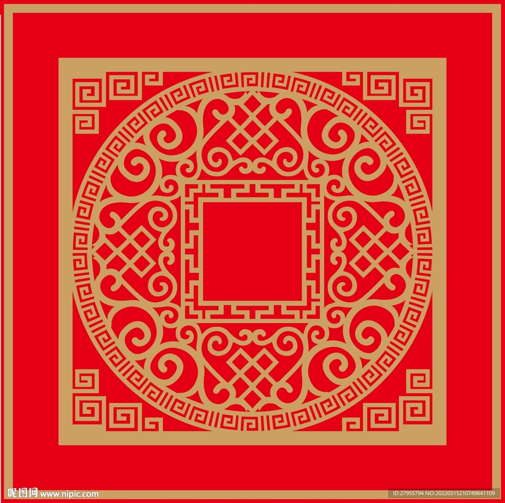传统中式雕花