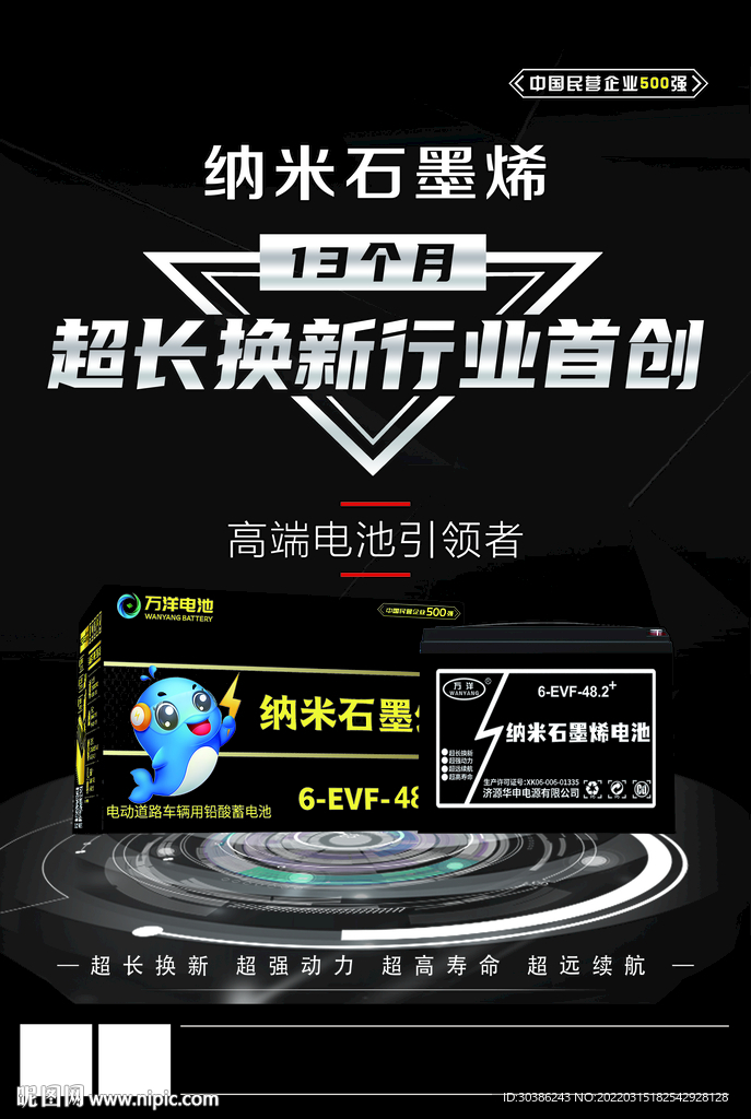 纳米石墨烯 电池 海报 科技