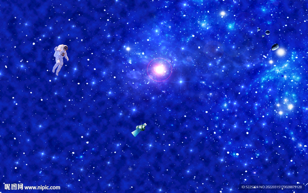 蓝色星空