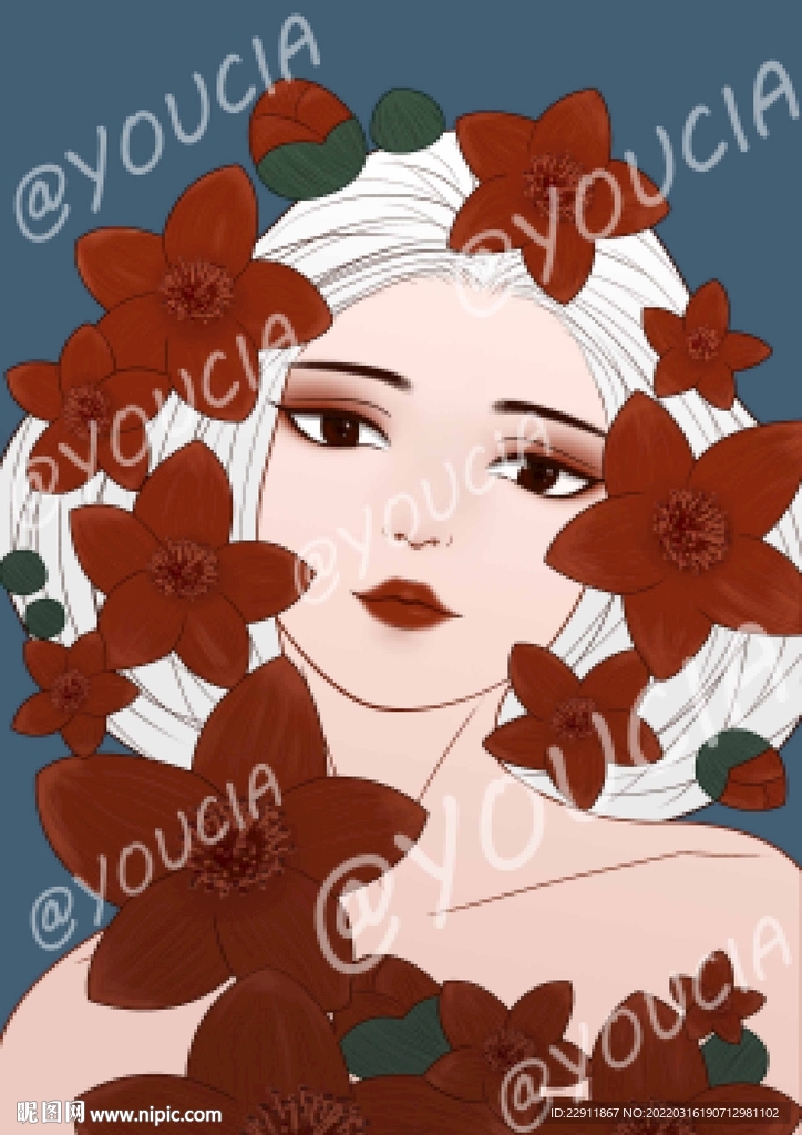 木棉花美人