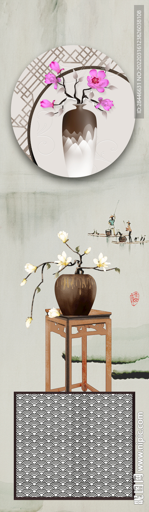 新中式装饰画 