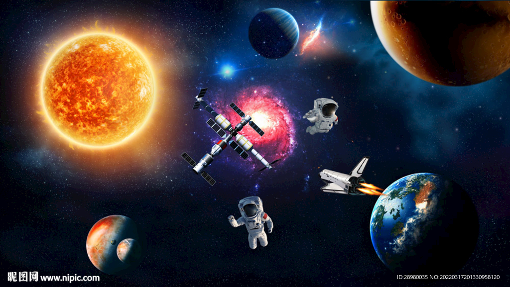 星空飞船宇航员