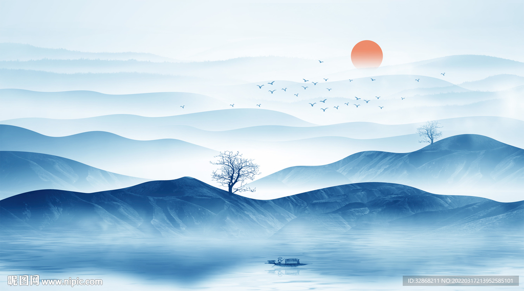 水墨画
